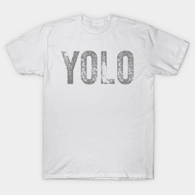 you only live onve T-Shirt by logoeagle